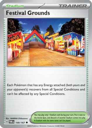 Festival Grounds 149/167 - SV06 Twilight Masquerade Reverse Holofoil