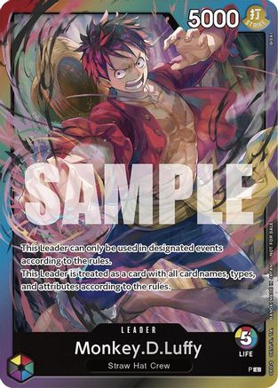 Monkey.D.Luffy (Sealed Battle 2024 Vol. 2) - One Piece Promotion Cards