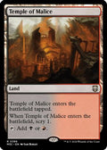 Temple of Malice (Ripple Foil) (M3C-389) - Modern Horizons 3 Commander Foil