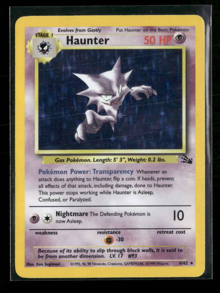 Fossil Haunter (6) #06/62