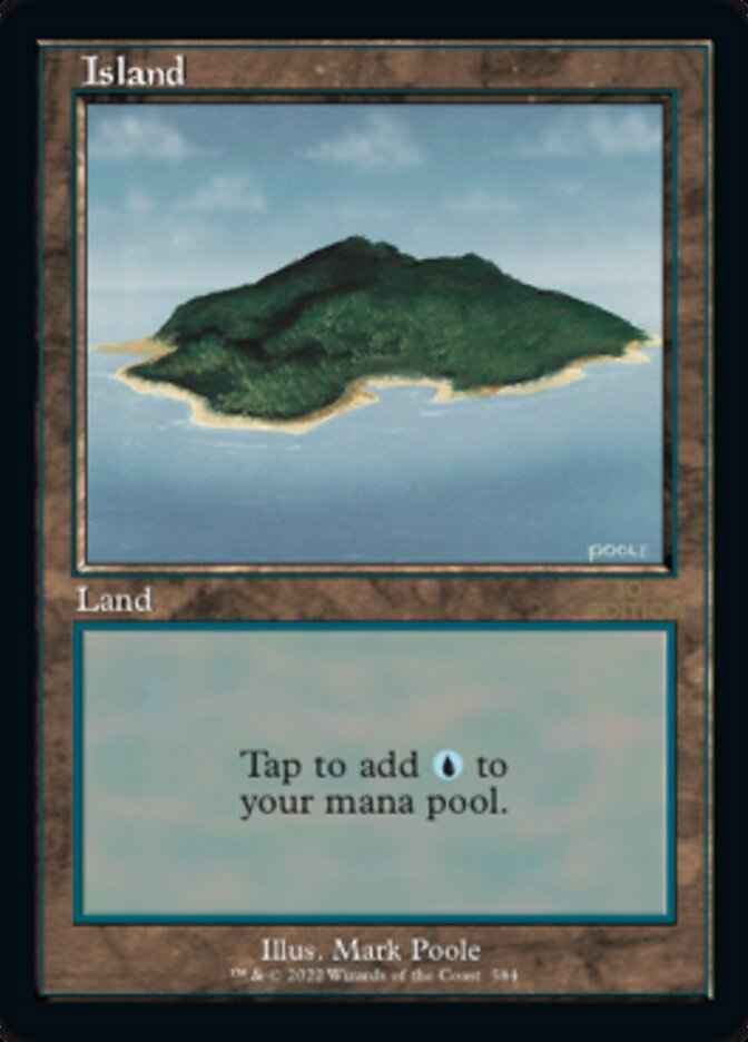 Island (584) (Retro Frame) (30A-584) - 30th Anniversary Edition