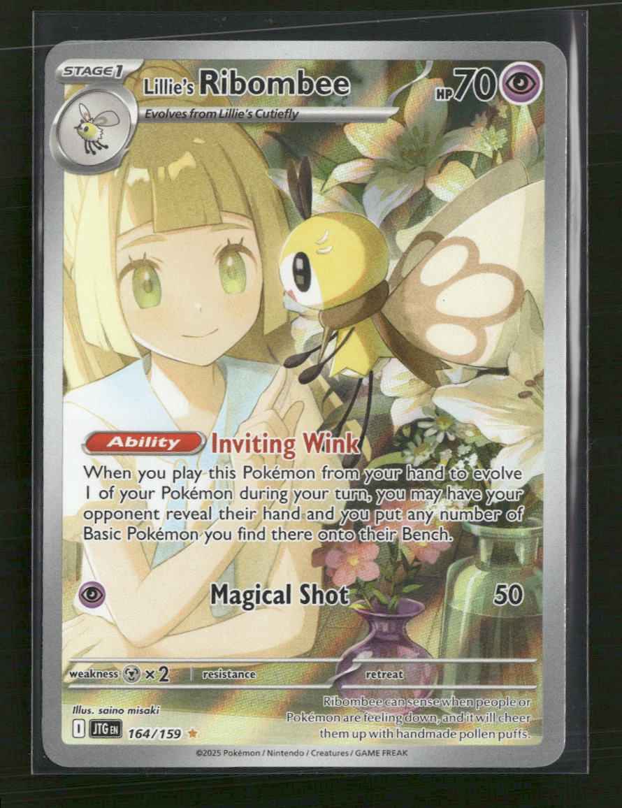SV09: Journey Together Lillie's Ribombee #164/159