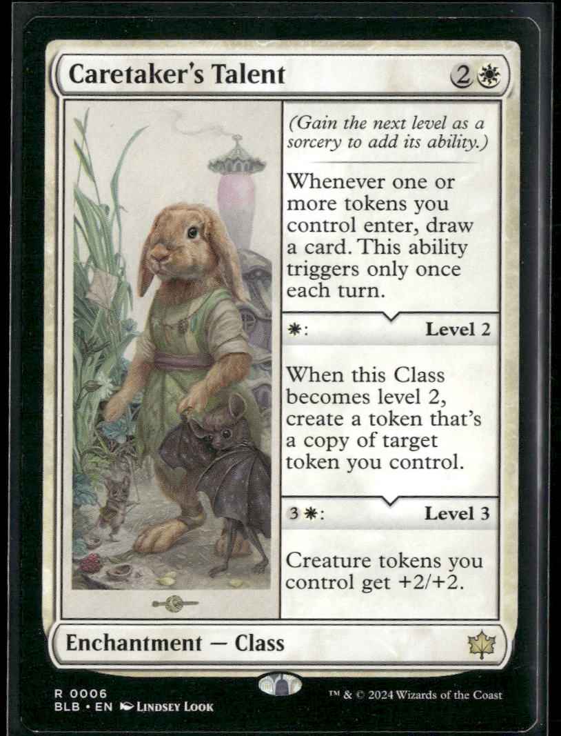 Bloomburrow Caretaker's Talent #6