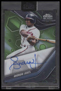 2023 Topps Chrome Black Auto Green Refractor Andruw Jones #/99 #CBA-AJO