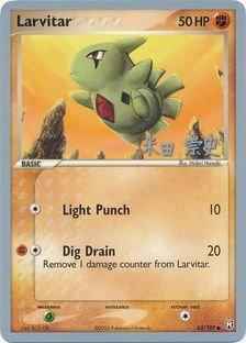 Larvitar (63/109) (Dark Tyranitar Deck - Takashi Yoneda) [World Championships 2005]