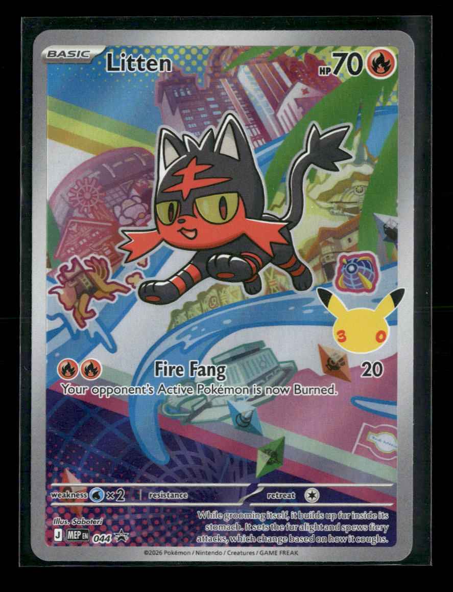 ME: Mega Evolution Promo Litten #044