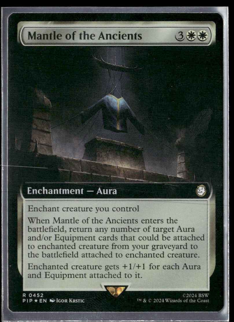 Universes Beyond: Fallout Mantle of the Ancients (Extended Art) #452