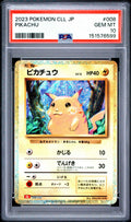 2023 Pokemon Japanese Charizard & Ho-Oh Ex Deck Pikachu 10 PSA #008