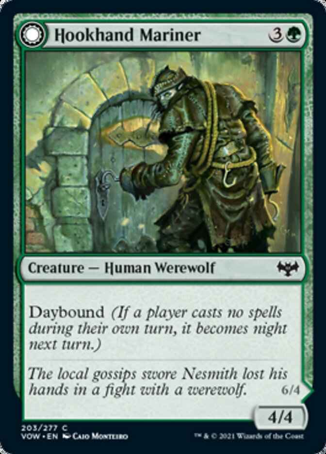 Hookhand Mariner // Riphook Raider (VOW-203) - Innistrad: Crimson Vow: (Double Faced Transform)