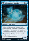 Mischievous Catgeist // Catlike Curiosity (VOW-069) - Innistrad: Crimson Vow: (Double Faced Transform)