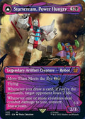 Starscream, Power Hungry // Starscream, Seeker Leader (BOT-020) - Transformers: (shatteredglass, convertdfc) (Borderless)