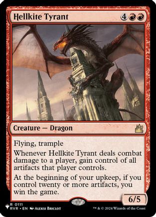 Hellkite Tyrant (LIST-0111) - The List Reprints