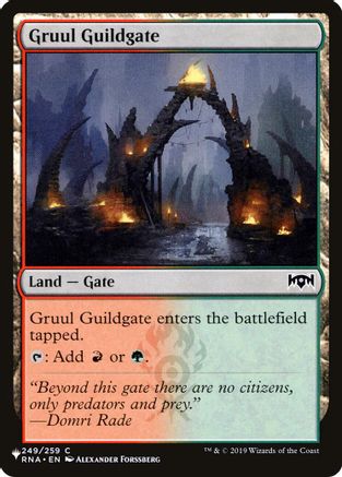 Gruul Guildgate (LIST-249/259) - The List Reprints