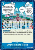 Emptee Bluffs Island (OP09-060) - Emperors in the New World: 2nd Anniversary Tournament Cards
