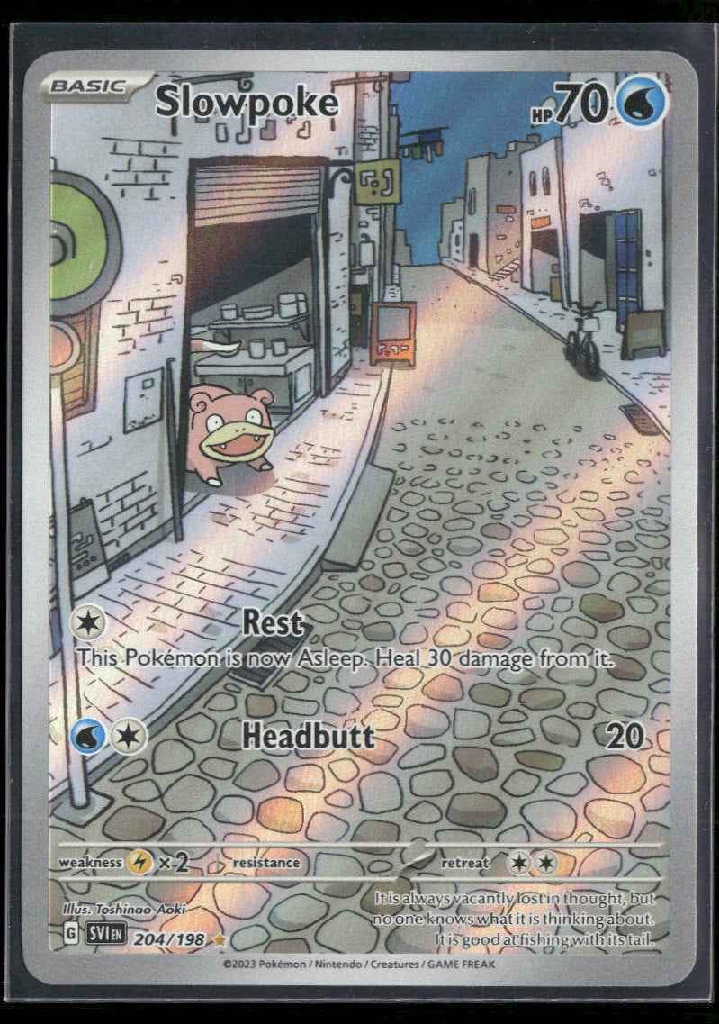 SV01: Scarlet & Violet Base Set Slowpoke #204/198