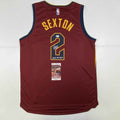 Autographed/Signed Collin Sexton Cleveland Cavaliers Red Basketball Fanatics Jersey JSA COA
