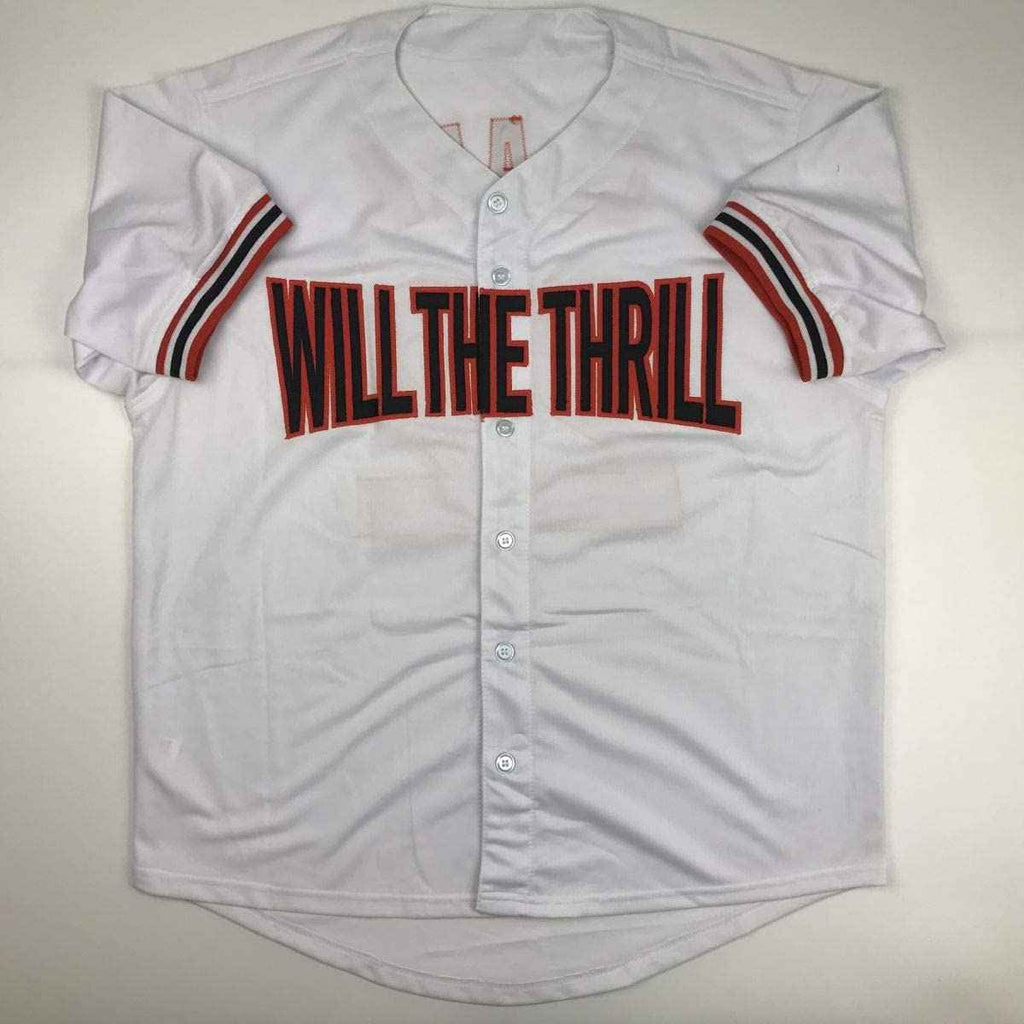Autographed/Signed Will Clark San Francisco White Baseball Jersey JSA COA