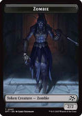 Zombie (0003) // Pilot Double-Sided Token (DFT-3 // 1) - Aetherdrift Foil