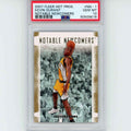 Graded 2007-08 Fleer Hot Prospects Kevin Durant #NN-1 Rookie RC Notable Newcomers Basketball Card PSA 10 Gem Mint