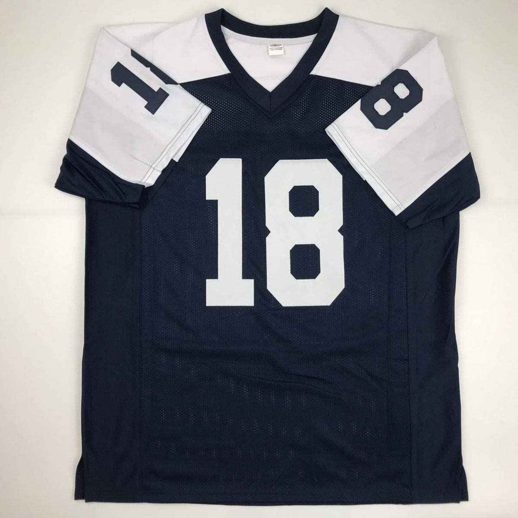 Autographed/Signed Randall Cobb Dallas Thanksgiving Day Football Jersey JSA COA