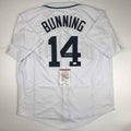 Autographed/Signed Jim Bunning Detroit White Baseball Jersey JSA COA