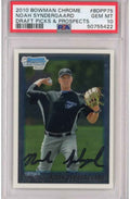 Graded 2010 Bowman Chrome Draft Picks & Prospects Noah Syndergaard #BDPP75 Rookie RC Baseball Card PSA 10 Gem Mint