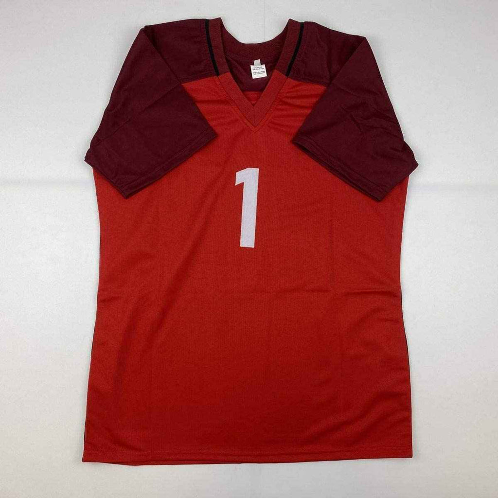 Autographed/Signed Hope Solo Red Soccer Team USA World Cup Jersey JSA COA