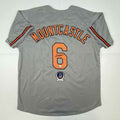 Autographed/Signed Ryan Mountcastle Baltimore Grey Baseball Jersey Beckett BAS COA
