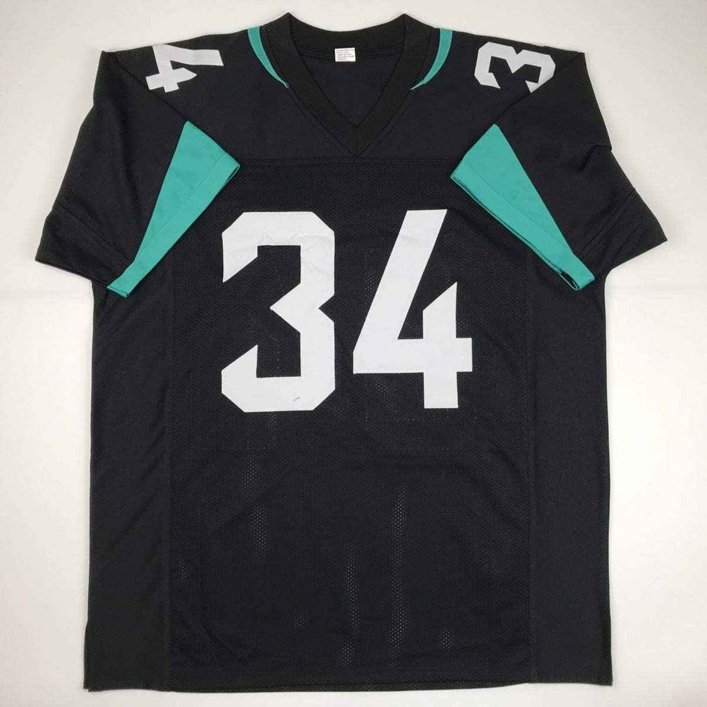 Autographed/Signed Carlos Hyde Jacksonville Black Football Jersey JSA COA