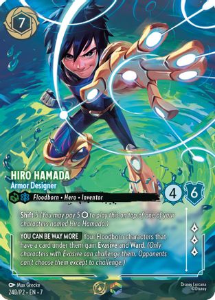 Hiro Hamada - Armor Designer (Store Championship) (24) - Disney Lorcana Promo Cards Holofoil