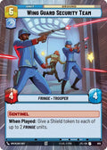 Wing Guard Security Team (Hyperspace Foil) (806) [Jump to Lightspeed]