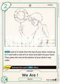 We Are! (EB02-020) - Extra Booster: Anime 25th Collection Foil