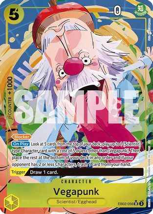 Vegapunk (Alternate Art) (EB02-056) - Extra Booster: Anime 25th Collection Foil