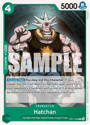 Hatchan (OP11-034) - A Fist of Divine Speed