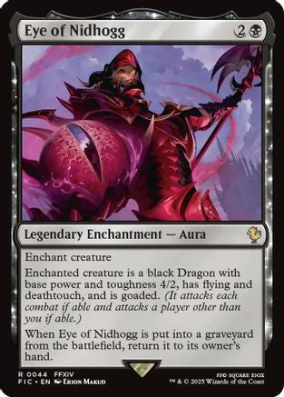 Eye of Nidhogg (Surge Foil) (FIC-044) - Commander: FINAL FANTASY Foil