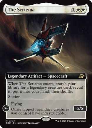 The Seriema (Extended Art) (EOE-323) - Edge of Eternities Foil