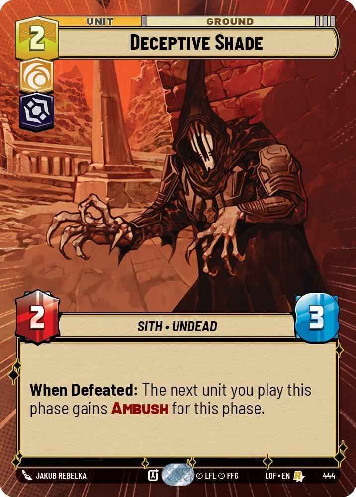 Deceptive Shade (444) (Hyperspace) (444) [Legends of the Force]