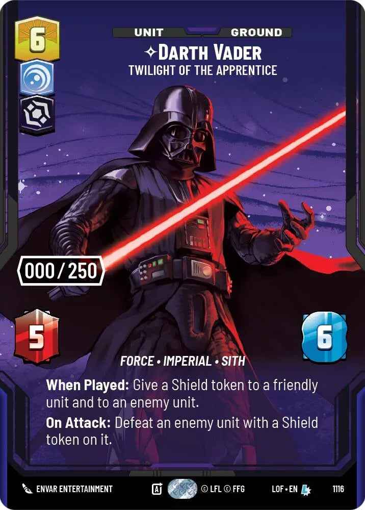 Darth Vader (1116) - Twilight of the Apprentice (Serialized) (1116) [Legends of the Force]
