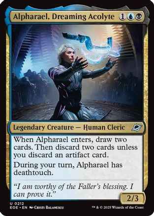 Alpharael, Dreaming Acolyte (EOE-212) - Edge of Eternities Foil