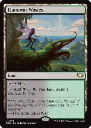 Llanowar Wastes (EOC-165) - Commander: Edge of Eternities