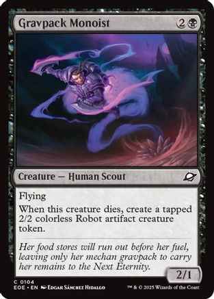 Gravpack Monoist (EOE-104) - Edge of Eternities Foil