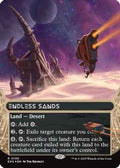 Endless Sands (0105) (Borderless) (Galaxy Foil) (EOS-105) - Edge of Eternities: Stellar Sights Foil