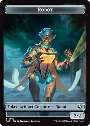 Robot // Lander (0004) Double-Sided Token (EOE-10 // 4) - Edge of Eternities