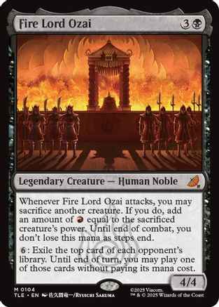 Fire Lord Ozai (TLE-104) - Avatar: The Last Airbender: Eternal-Legal