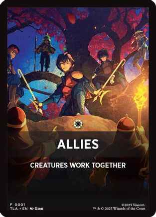 Allies Theme Card (TLA-001) - Avatar: The Last Airbender: Eternal-Legal