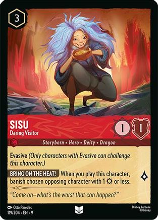 Sisu - Daring Visitor (119/204) - Fabled