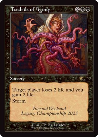 Tendrils of Agony (Retro Frame) (Eternal Weekend 2025 Promo) (UMP-001) - Unique and Miscellaneous Promos