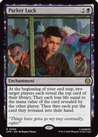 Parker Luck (SPM-060) - Marvel's Spider-Man Foil