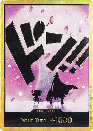 DON!! Card (Chopper) (Gold) - Premium Booster -The Best- Vol. 2 Foil