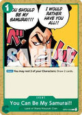 You Can Be My Samurai!! (Reprint) (OP01-055) - Premium Booster -The Best- Vol. 2